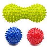 Hedgehog Massage Ball Spiky Peanut Ball Stress Reflexology Trigger Point Massage Balls for Arm Leg Back Feet Hand Muscle Relax