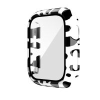 【Hot Sale】 Applicable to iwatch S7 leopard case 23456 generation pc all-inclusive membrane integrated cow protective