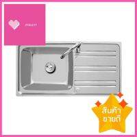 ซิงค์ฝัง 1 หลุม 1 ที่พัก AXIA RIVIERA 100 สเตนเลสBUILT-IN SINK AXIA RIVIERA 100 1B1D STAINLESS STEEL **ลดราคาจัดหนัก **