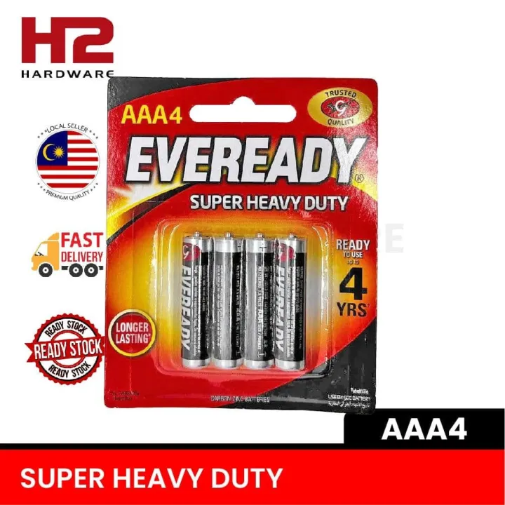 EVEREADY 1212 BP4 AAA 20/BOX Lazada
