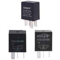 【CW】DC 12V 40A Automotive Relay Socket 4 Pin Electronic Relay for Car Automotive Relay