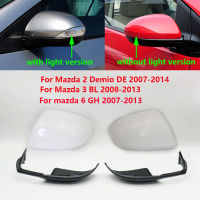 สำหรับ Mazda 2 Demio DE 2007-2014 3 BL 6 GH 2007-2013รถ Wing ประตูด้านหลังดูกระจกด้านล่างฝาครอบฝาปิด