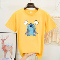 BK-296*เสื้อยืดแขนสั้นพร้อมส่ง 8สี ลายการ์ตูน ขายดีตามเทรนต์ ลายน่ารัก สีสันสดใส่น่ารัก ใส่ได้ทั้งหญิงและชาย (S-3XL) **ปลีก-ส่ง***