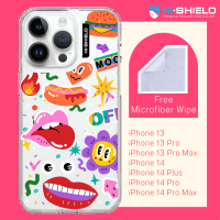 HI-SHIELD Stylish เคสใสกันกระแทก iPhone รุ่น Lovely [เคส iPhone13][เคส iPhone14]