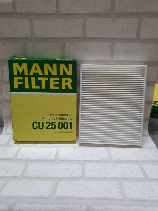 กรองแอร์-bmw-series-3-f34-gt-2012-ทุกรุ่น-cabin-air-filter-mann-cu25001-cu-25001-d