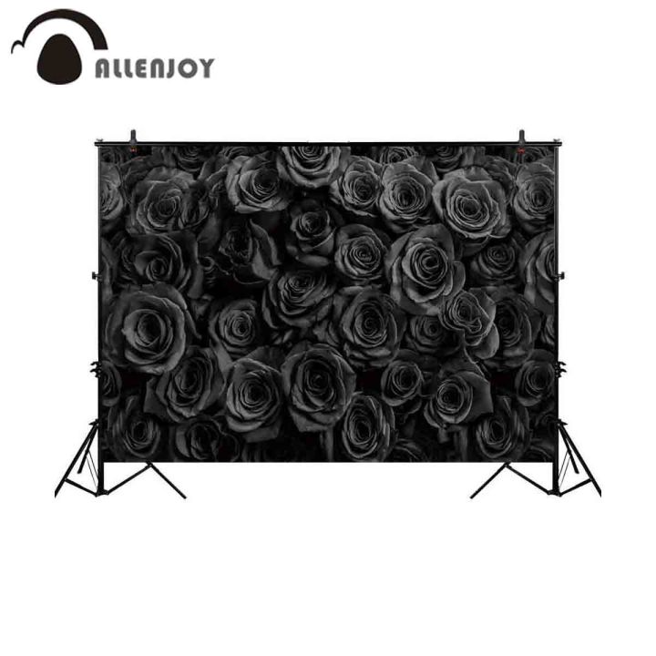 2023-new-liangdaos296-allenjoy-ฉากหลัง14กุมภาพันธ์ดอกไม้กุหลาบสีดำความรักวันวาเลนไทน์ฉากหลังถ่ายภาพถ่ายภาพโฟโต้บูท