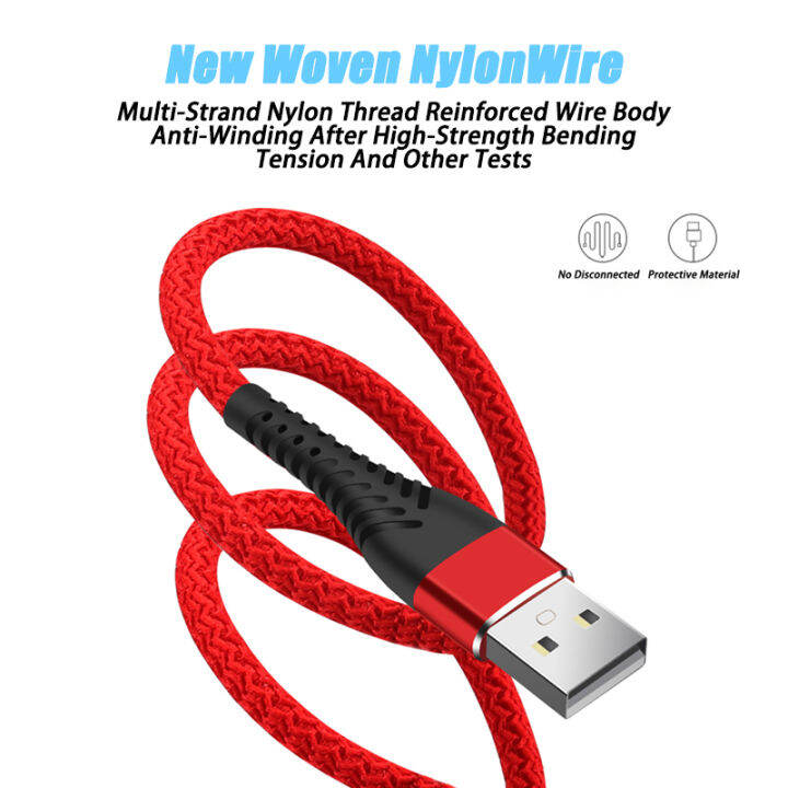 wijaya-online-สายซิงค์2-4a-ข้อมูลสำหรับชาร์จเร็วสายชาร์จ-usb-c-25ปลั๊กตัวเมียขนาดเล็ก