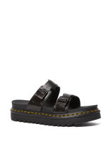 รองเท้าแตะ Dr. Martens รุ่น 23523001 - MYLES BRANDO BUCKLE SLIDE SANDALS สีดำ