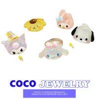 COCOJEWELRY Sanrio Yulin Dog Kulomi แหวนเรซินสาวน่ารักผู้หญิง