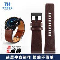 Suitable for Diesel Chameleon Polarized DZ4519 1657 7257 4318 Leather Watch Belt Accessories