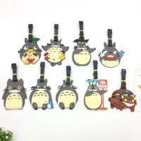 【DT】 hot  Anime MY NEIGHBOUR TOTORO Model Doll Keychain Totoro Travel Accessories Cartoon PVC Luggage Tag Hang Trunk Cards For Gifts