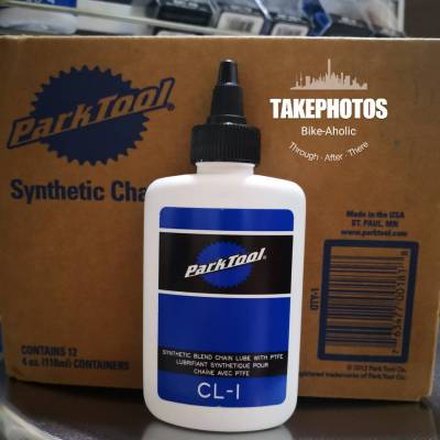 Park Tool’s : CL-1 SYNTHETIC BLEND CHAIN LUBE WITH PTFE น้ำมันหล่อลื่นโซ่ 4 oz. (118 mL)