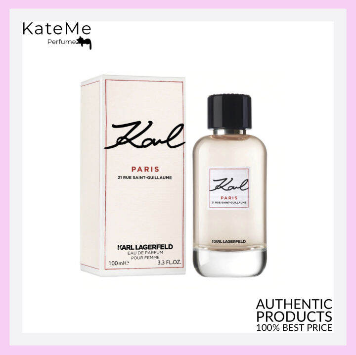 Karl Lagerfeld Karl Paris 21 Rue Saint-Guillaume EDP 100 ml. | Lazada.co.th