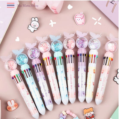 ปากกาหัวโต10สี และ 6สี ปากกาเด็ก ปากกาการ์ตูนน่ารัก ปากกาลูกลื่น ปากกาหลากสี/PEN-018/PEN-007