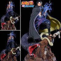 Model โมเดล Figure ฟิกเกอร์ จาก Naruto Shippuden นินจาจอมคาถา โอ้โฮเฮะ นารูโตะ ชิปปุเดง ตำนานวายุสลาตัน Uchiha Sasuke อุจิวะ ซาสึเกะ สูง 31.5 cm Ver Anime อนิเมะ การ์ตูน มังงะ คอลเลกชัน ของขวัญ Gift จากการ์ตูนดังญี่ปุ่น New Collection Doll ตุ๊กตา manga