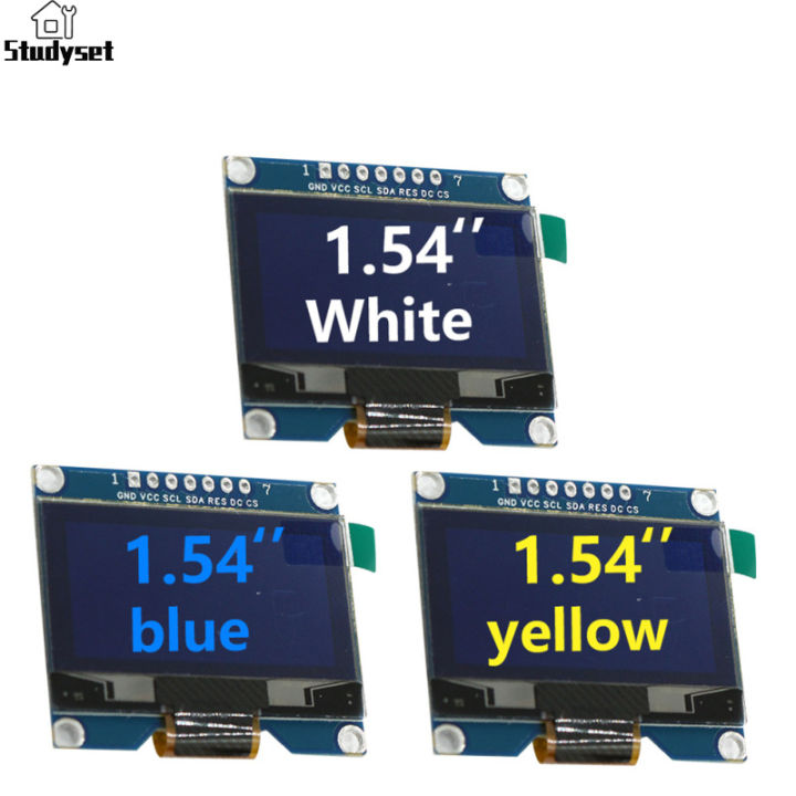 Studyset 1.54inch 7pin Oled Module 128x64 I2c Interface Low Power ...