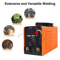 Original New MMA-250 Inverter Arc Electric Welding Machine 20-250A Current Adjustable Welders Machine With Tool Storage Box