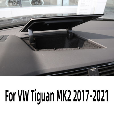 ใหม่ด้านหน้ากลางคอนโซล Dash กล่องเก็บผู้ถือบัตรสำหรับ VW Tiguan MQB 2 2017-2021 5NG857922A 5NG 857 922 A อุปกรณ์เสริมในรถยนต์