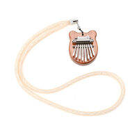 ประณีตนิ้วมือ Thumb เปียโน Lanyard Mini Pocket Kalimba เครื่องดนตรีจี้ Beginner เด็กผู้ใหญ่ Gift