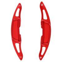 Aluminum Steering Wheel Paddle Shifter Extensions Covers 2 Pieces(Red) for Mazda 3 6 Axela Atenza CX-3 CX-5 MX-5 CX-9