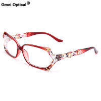 มาใหม่ Gmei O Ptical ที่มีสีสัน Urltra แสง TR90ผู้หญิงเต็มขอบกรอบแว่นตาแสงหญิงพลาสติกสายตาสั้นแว่นตา M1242