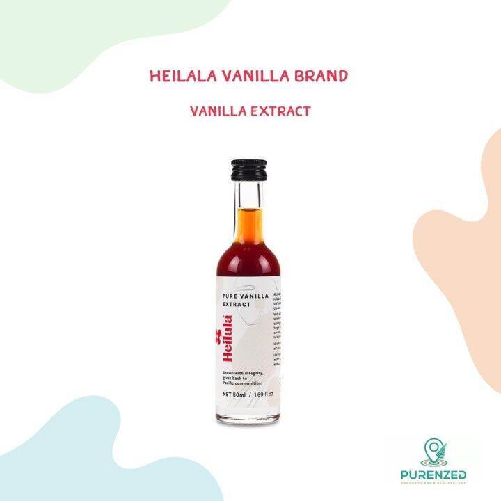 Pure Vanilla Extract วานิลลาสกัดเข้มข้น 50ml. (วัตถุแต่งกลิ่นรสธรรมชาติ ...