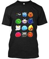 Slime Rancher Collection 01เสื้อ DMN103-สีดำ (2)S-5XL