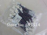 ✑☏► [Seven Neon]Free shipping 100pcs 5050 LED SMD RGB Strip connector with 14cm long cable