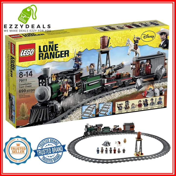 LEGO 79111 The Lone Ranger Constitution Train Brick Toys | Lazada