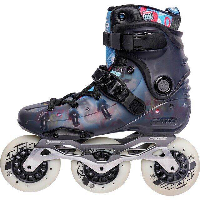 Macco roller skates professional big threewheeled streetbrushing speed skates inline skates