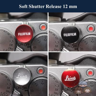 Soft Shutter Release 12 mm ลาย Leica &amp; FUJIFILM พร้อมยาง O Ring