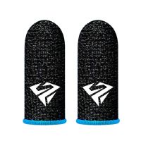 2PCS E-sports Game Touch Screen Fingertip Gloves Finger Tip Cover Anti-slip Touch Screen Finger Sleeve Breathable