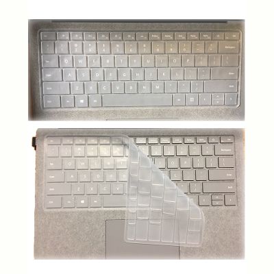 Silicone Keyboard Cover For Microsoft Surface Laptop 4 3 2 Soft Keyboard Skin Protector Film For Surface book 2  New Pro 8 7 6 5 Keyboard Accessories