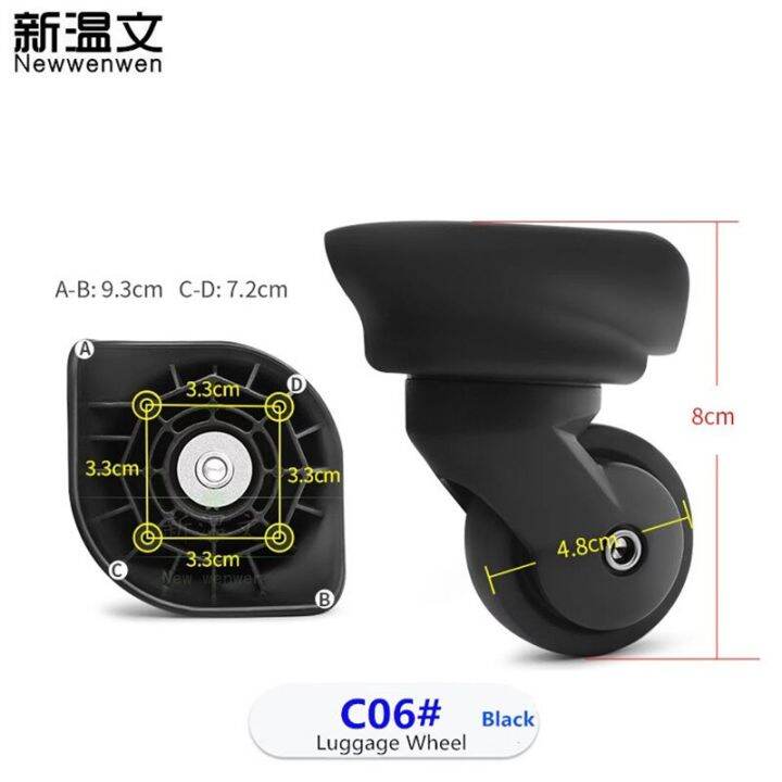 Replacement Luggage Wheels,Repair Spinner Wheels For Suitcases Repair