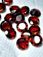 พลอยแท้ Garnet Natural Gemstones โกเมนแดง พลอยธรรมชาติแท้ 100% ขายยกล็อต 20 เม็ด