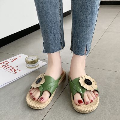 READY STOCK WOVO Slipper Slippers For lat For Women Korean Flip Flop Woman Selipar Women Sandal Plus Size 41