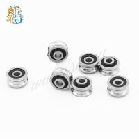 ♦♠ 5pcs SG10 SG15 SG20 SG25 SG66 U Groove Bearing Steel Pulley Ball Bearings Track Guide Roller Bearing Brand New