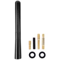 【cw】 Antenna Car Mast Carbon Fibers Cars Signals Short Antennas Pickup Trucks ！