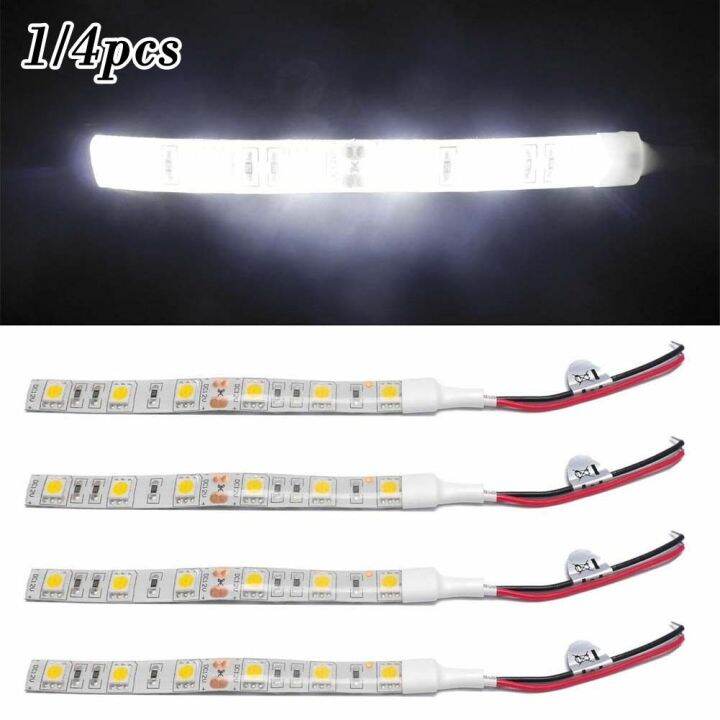 แถบไฟ Led แผงคู่5050 12V,ไฟสีคูลไวท์6000K ไฟเทป Led กันน้ำ1/4ชิ้น |  Lazada.Co.Th