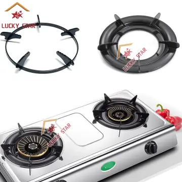 Wok Support Stand for Gas Stove Burner Wind Shield Energy Saver, Cook Food  in Less Time, Heat Diffuser for Gas Stovetop 4/5 Claws & 8 Claws Gas Burner