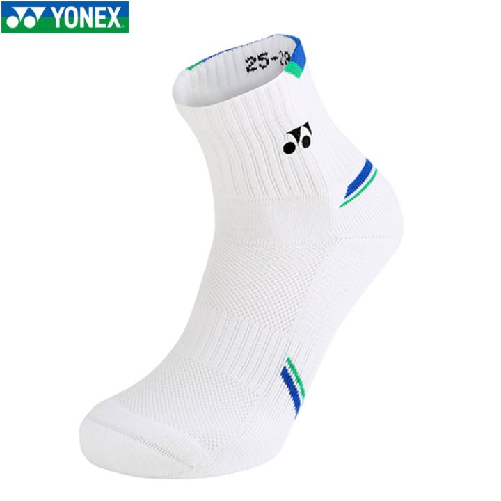 yonex-yonex-ถุงเท้ากีฬาสำหรับทั้งหญิงและชายถุงเท้าเล่นแบดมินตันผ้าขนหนูเช็ดมือแบบหนา145092bcr-ถุงเท้า