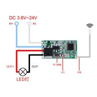 【YF】✐✆✲  Upgraded Version 433Mhz 1CH Relay Receiver Module Controller