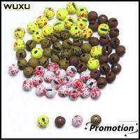 WUXU 20Pcs/lot ของใหม่ ดีไซน์สวยดี อุปกรณ์ตกปลาสำหรับตกปลา ที่มีคุณภาพสูง ลูกปัดทังสเตนทังสเตน บินผูกวัสดุ โลหะผสมทังสเตนอัลลอยด์ ลูกปัดเจาะรู