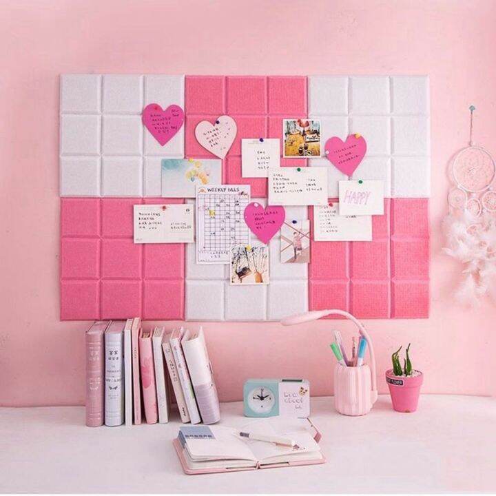 YOULLINGY Color DIY Kindergarten Works Letter Note Wall Sticke Cork
