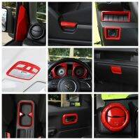 Interior Accessories Seat Safety Belt Steering Wheel Dashbaord Air AC Reading Ligths Cover Trim Fit For Suzuki Jimny 2019 - 2023