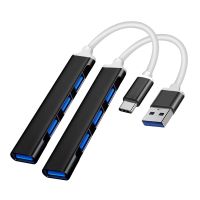 USB 3.0 Hub USB Hub OTG Adaptor 4 Port Multi USB Splitter Dock Tipe C 3.1 Ke USB 3.0 2.0 untuk Xiaomi Huawei Lenovo Macbook Pro