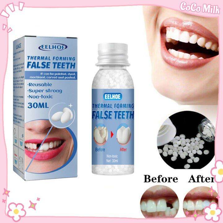 SACE 10g/ 20g/ 30g/ 50g DIY Replace Missing Denture Repair Solid Tooth ...