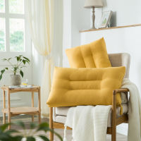 1pc New Simple Candy Color Pillows Yellow White Sleeping Cushion Green Grey Neck Healthcare Bedding Home Textile Bedding 48*74cm