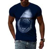 Summer Fashion Ocean Animal Fish graphic t shirts For Men Casual harajuku style t-shirt 3D Printing O-neck Short Sleeve Tee Top