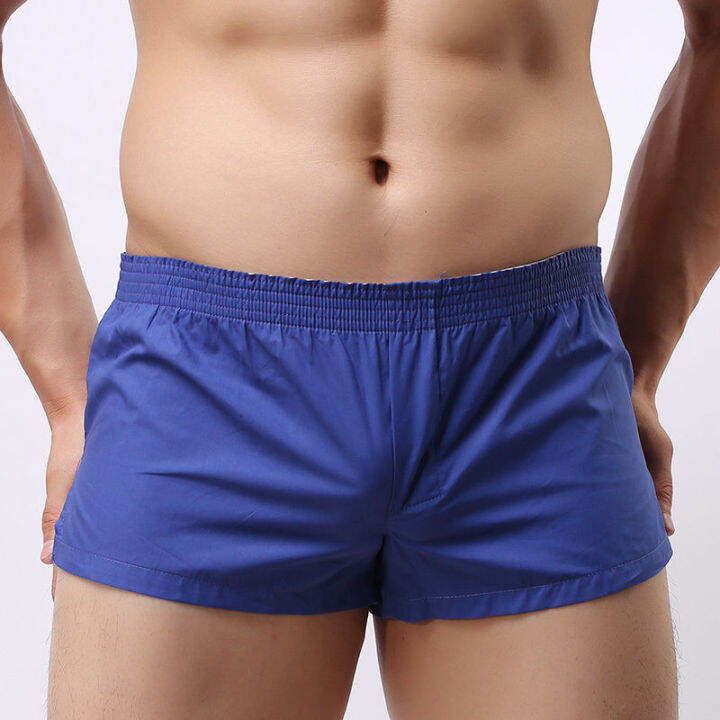 2022-men-summer-breathable-cotton-male-gym-sports-running-sleep-comfortable-casual-shorts-for-7-colors